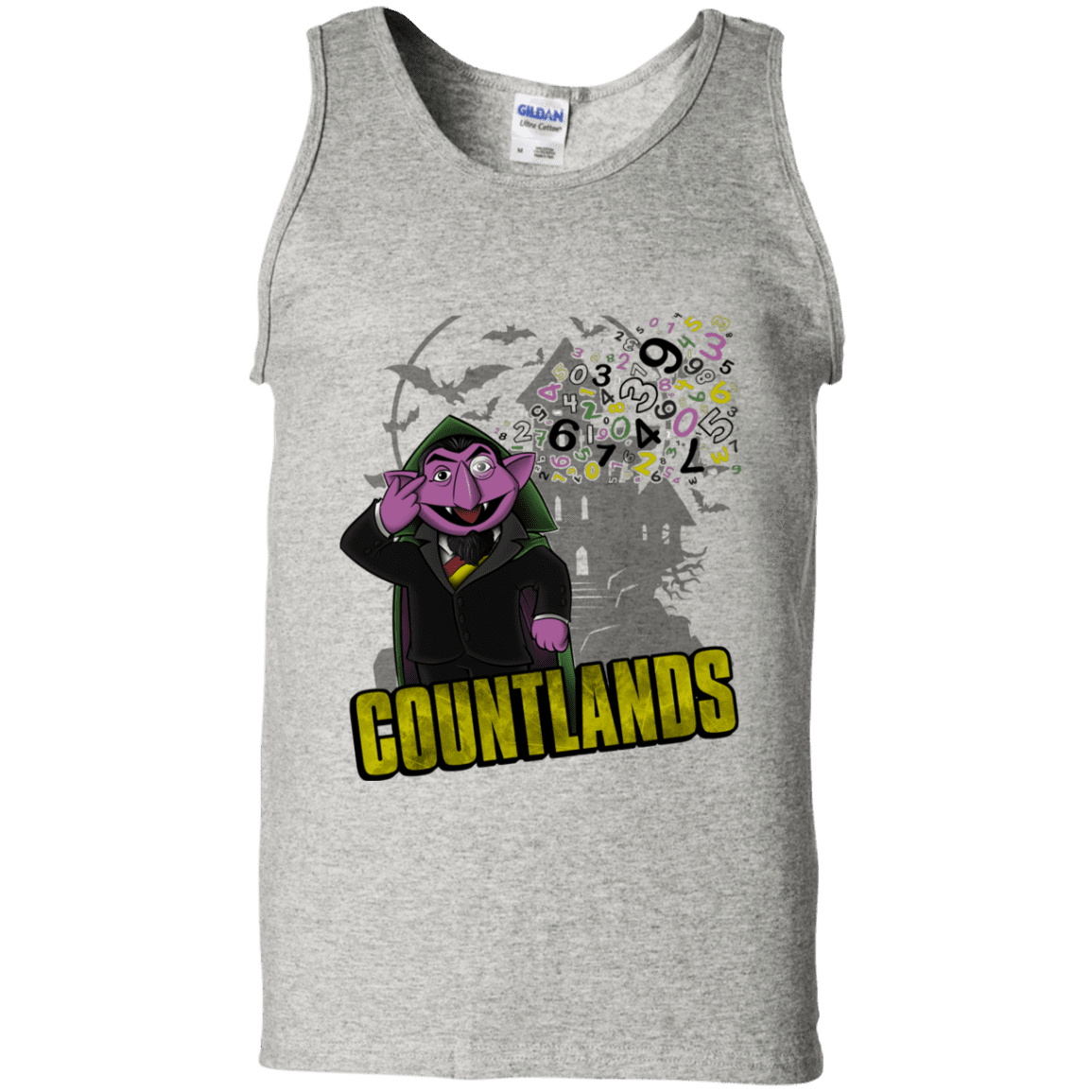 T-Shirts Ash / S COUNTLANDS Men's Tank Top