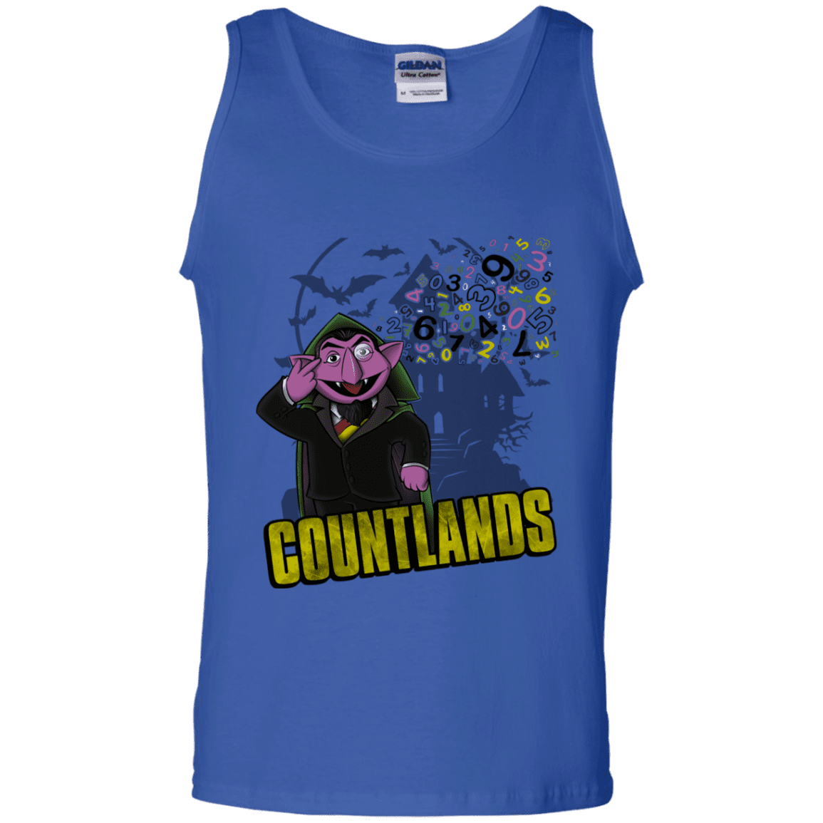 T-Shirts Royal / S COUNTLANDS Men's Tank Top