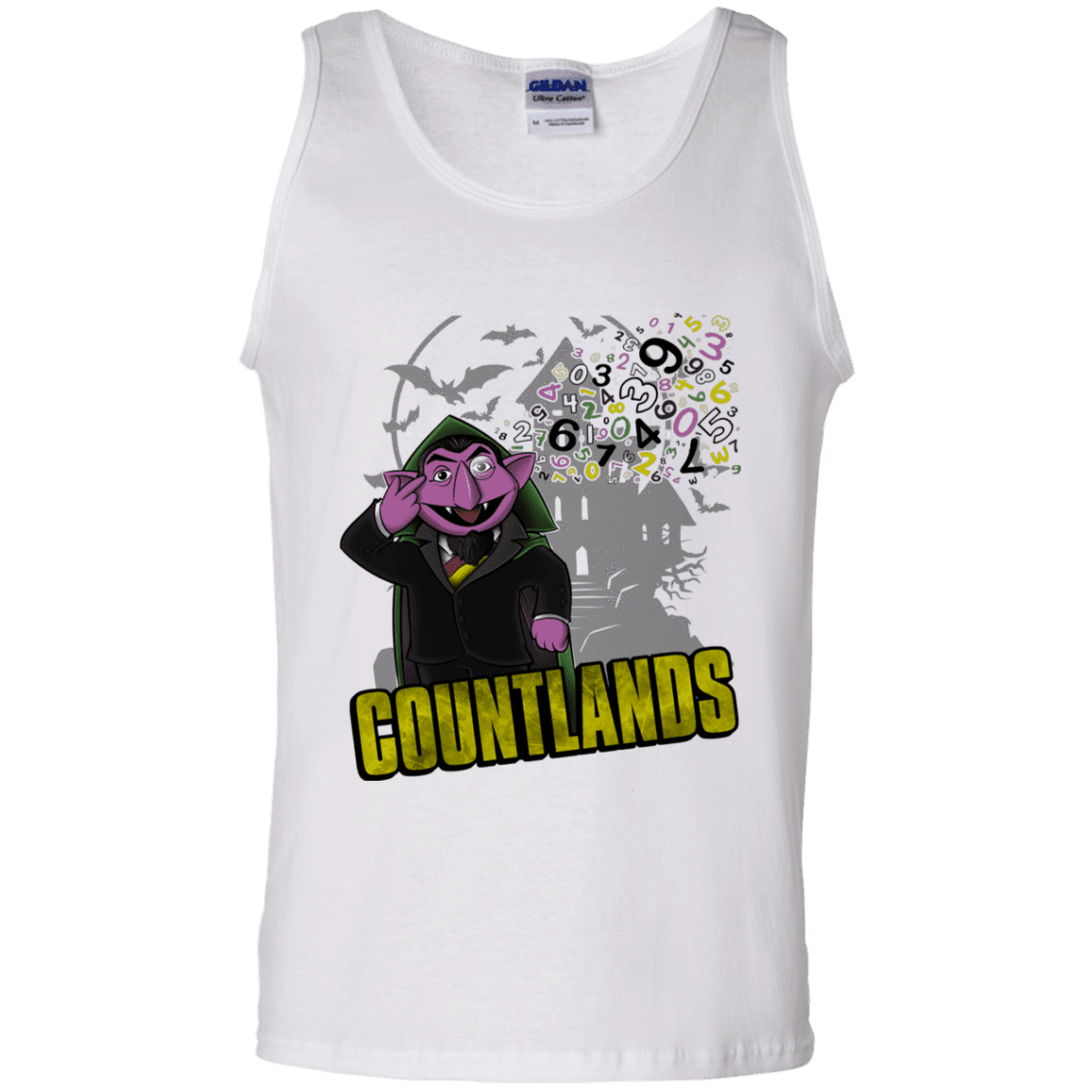 T-Shirts White / S COUNTLANDS Men's Tank Top