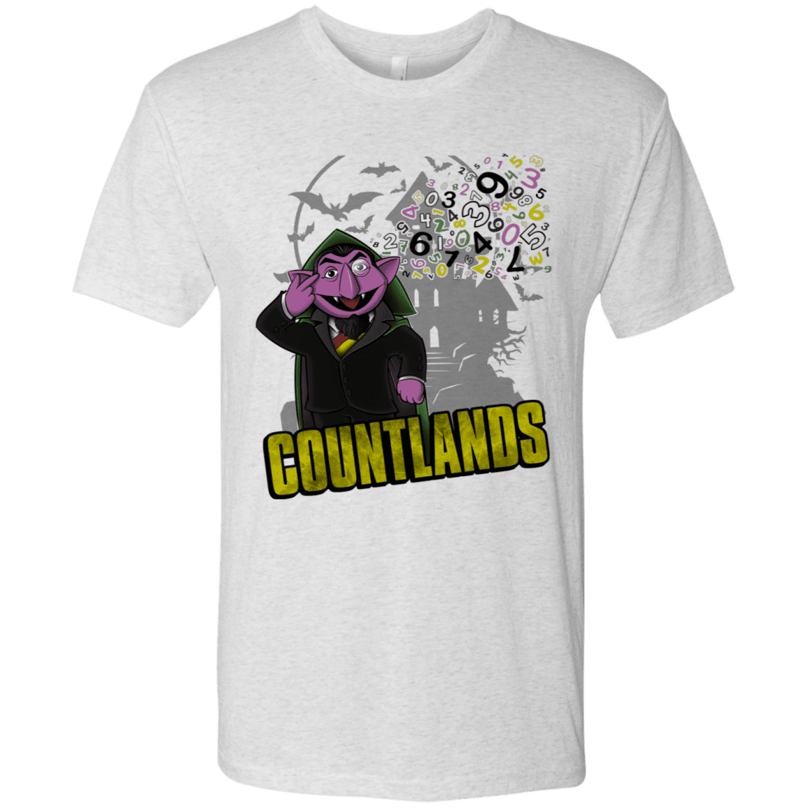 T-Shirts Heather White / S COUNTLANDS Men's Triblend T-Shirt