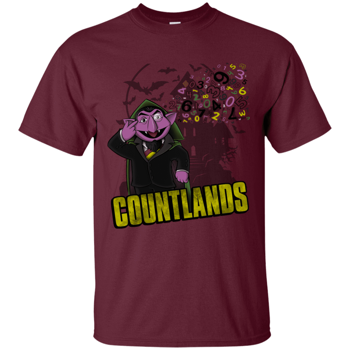 T-Shirts Maroon / S COUNTLANDS T-Shirt
