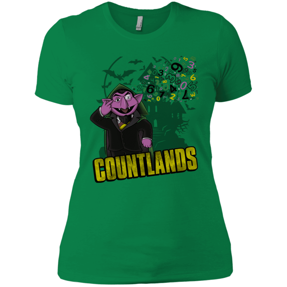 T-Shirts Kelly Green / X-Small COUNTLANDS Women's Premium T-Shirt