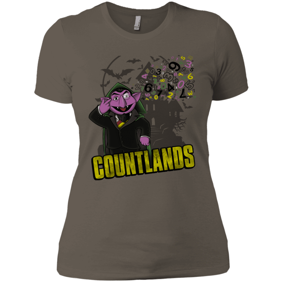T-Shirts Warm Grey / X-Small COUNTLANDS Women's Premium T-Shirt