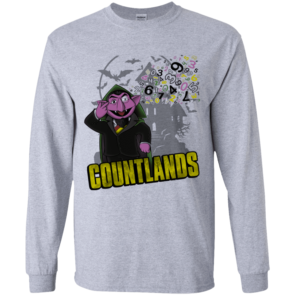 T-Shirts Sport Grey / YS COUNTLANDS Youth Long Sleeve T-Shirt