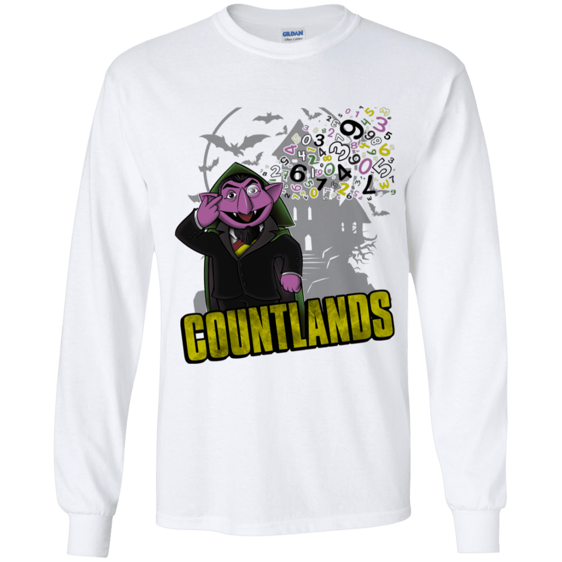 T-Shirts White / YS COUNTLANDS Youth Long Sleeve T-Shirt