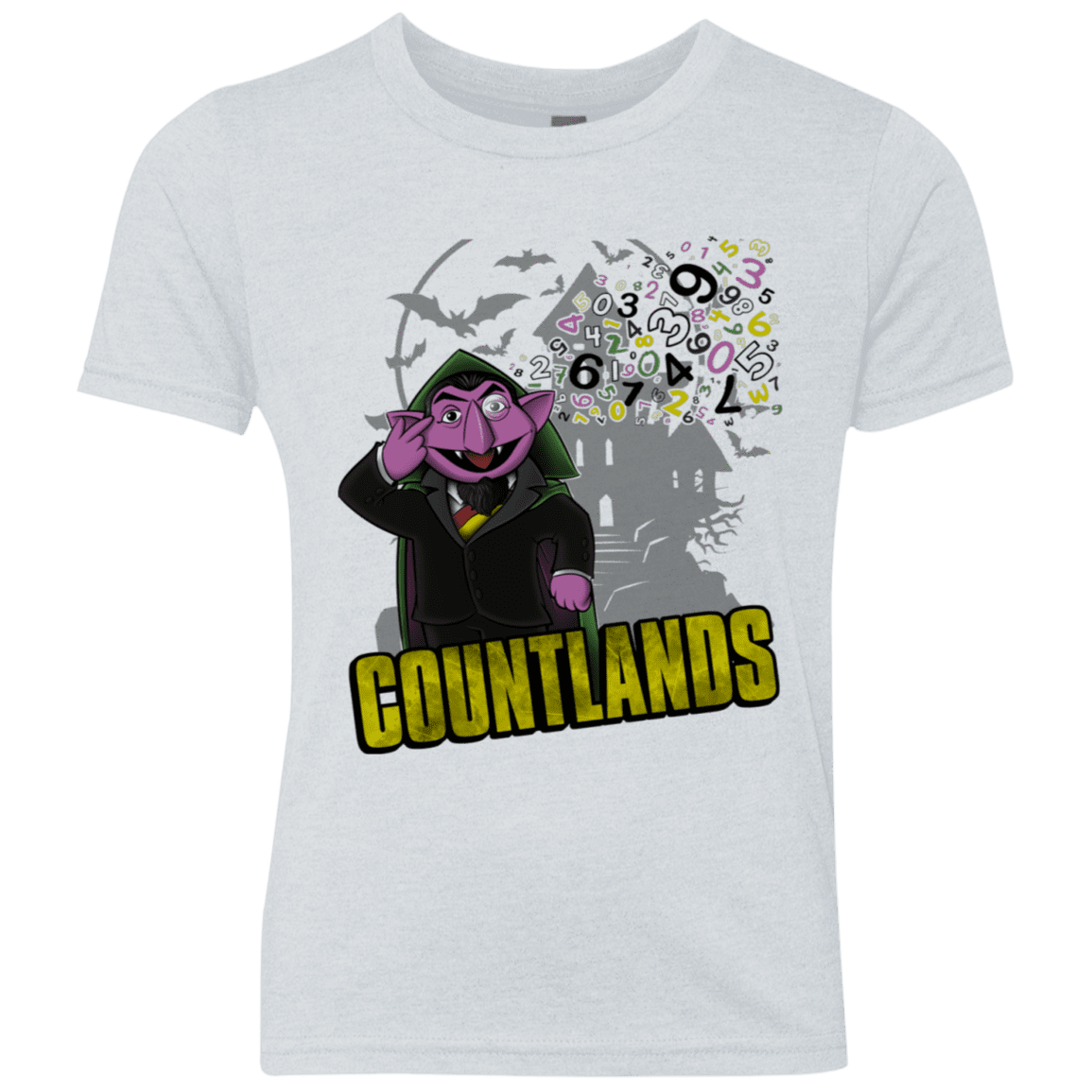 T-Shirts Heather White / YXS COUNTLANDS Youth Triblend T-Shirt