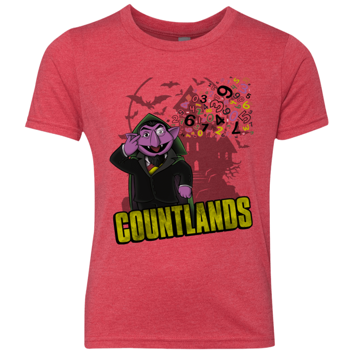 T-Shirts Vintage Red / YXS COUNTLANDS Youth Triblend T-Shirt