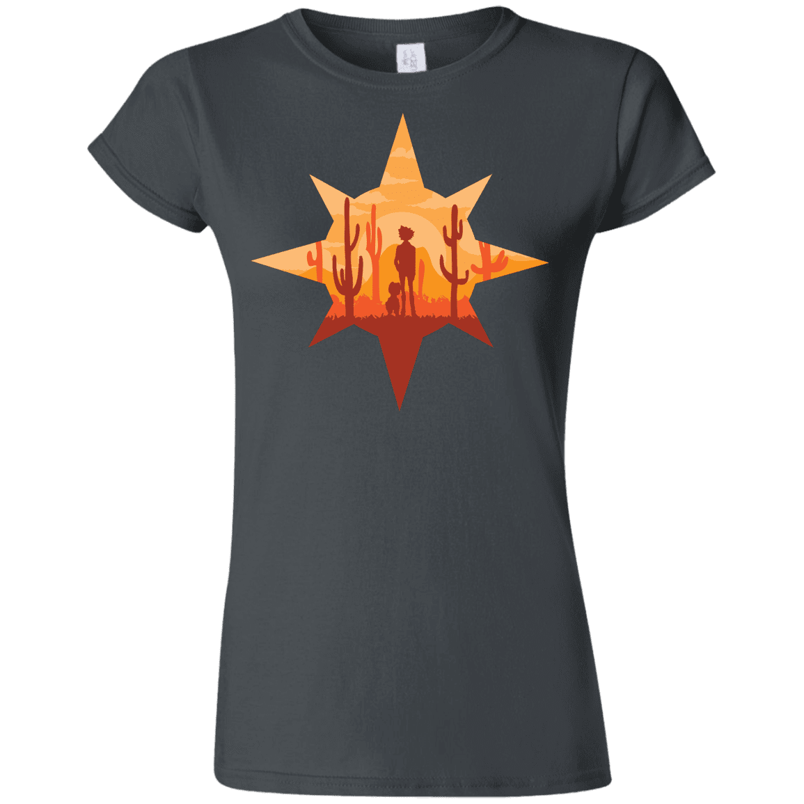 T-Shirts Charcoal / S Courage Junior Slimmer-Fit T-Shirt