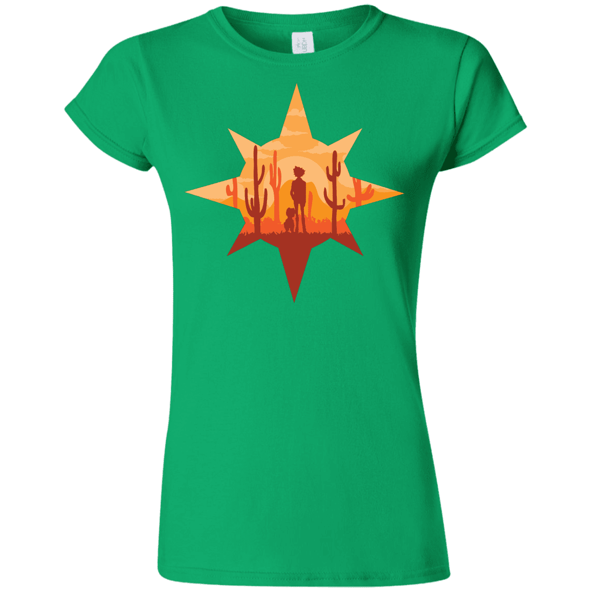 T-Shirts Irish Green / S Courage Junior Slimmer-Fit T-Shirt