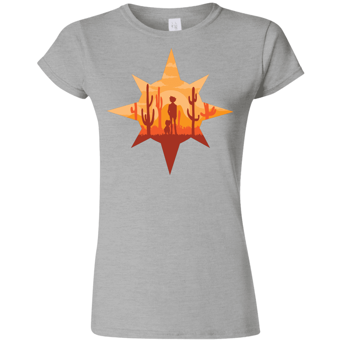 T-Shirts Sport Grey / S Courage Junior Slimmer-Fit T-Shirt