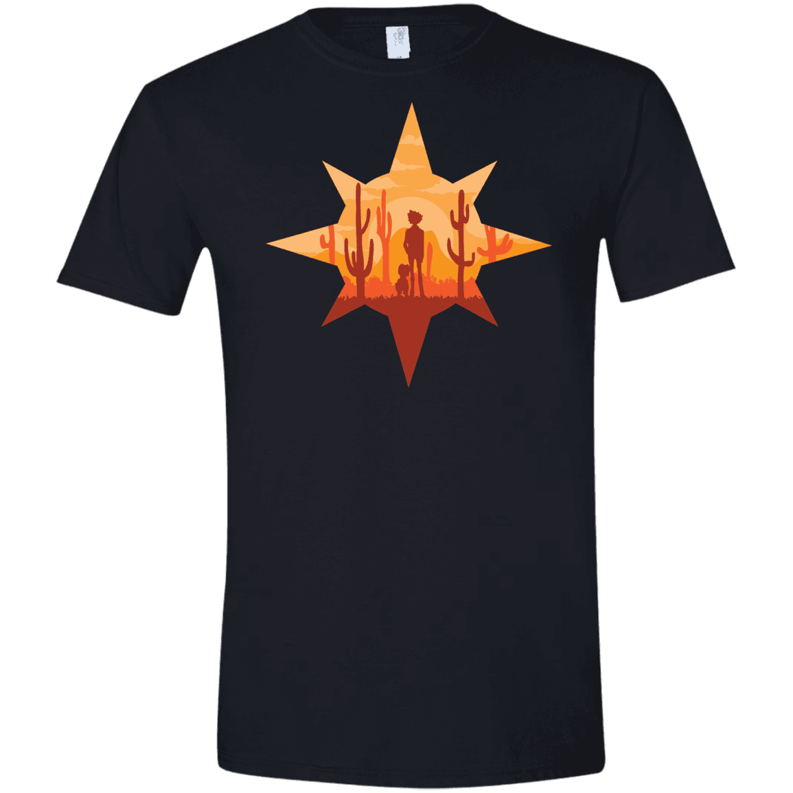 T-Shirts Black / X-Small Courage Men's Semi-Fitted Softstyle