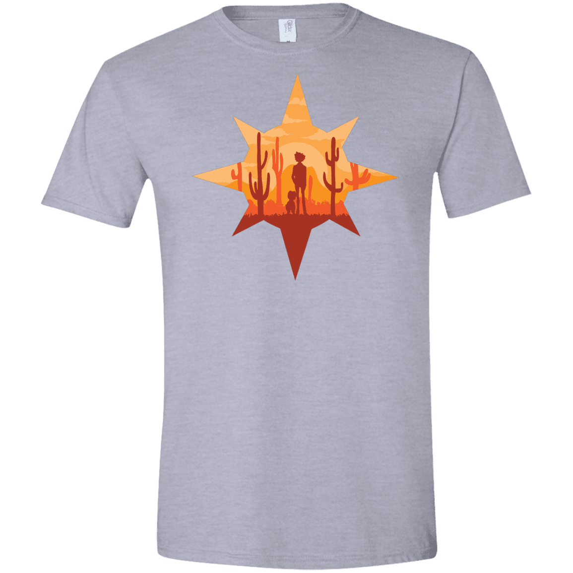 T-Shirts Sport Grey / X-Small Courage Men's Semi-Fitted Softstyle