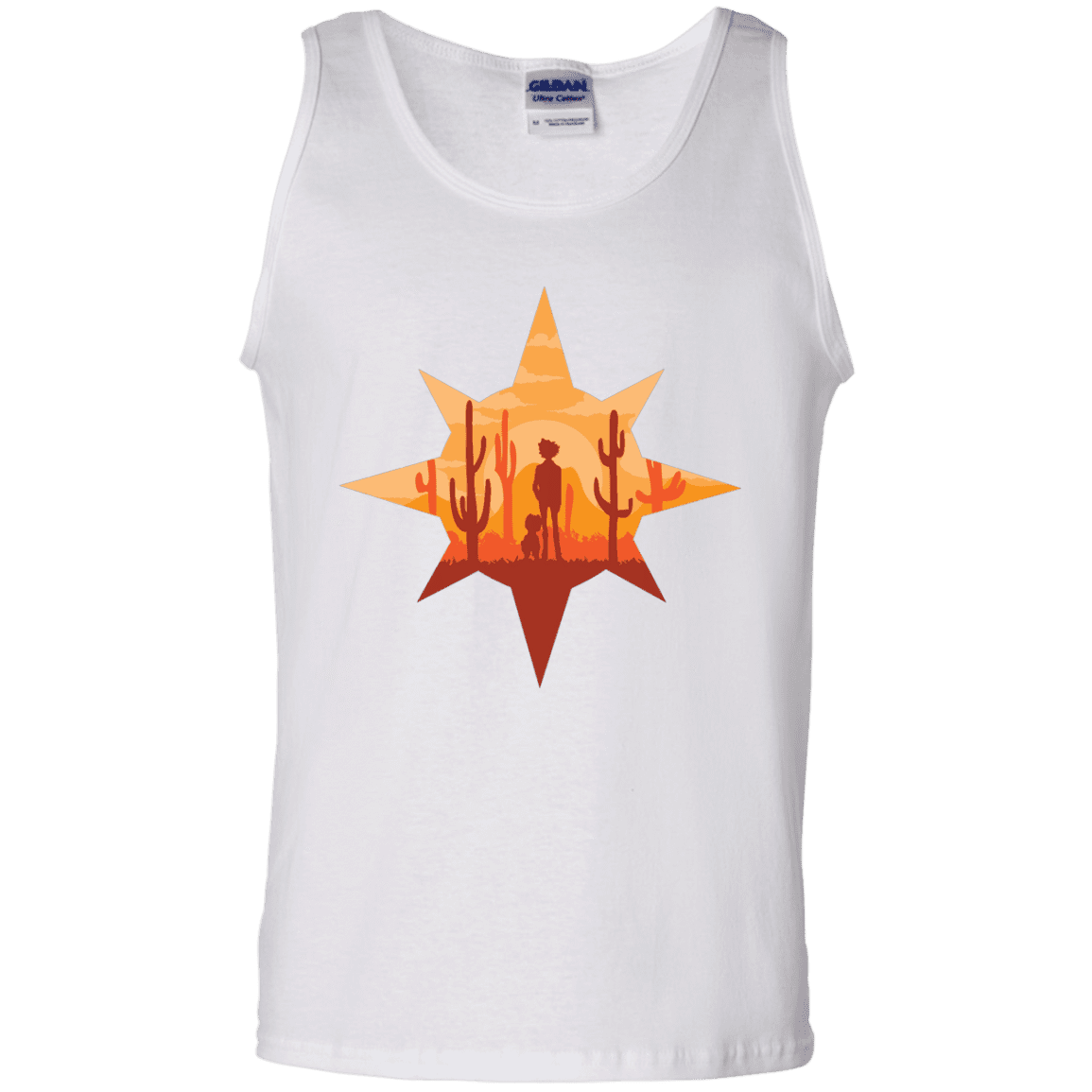T-Shirts White / S Courage Men's Tank Top