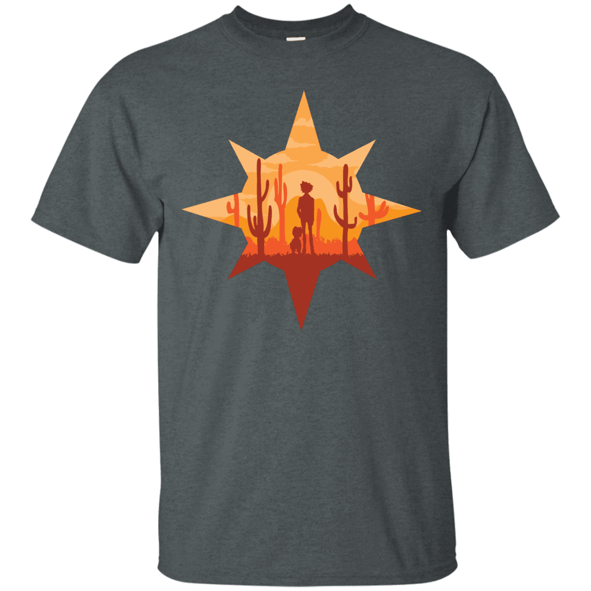 T-Shirts Dark Heather / S Courage T-Shirt