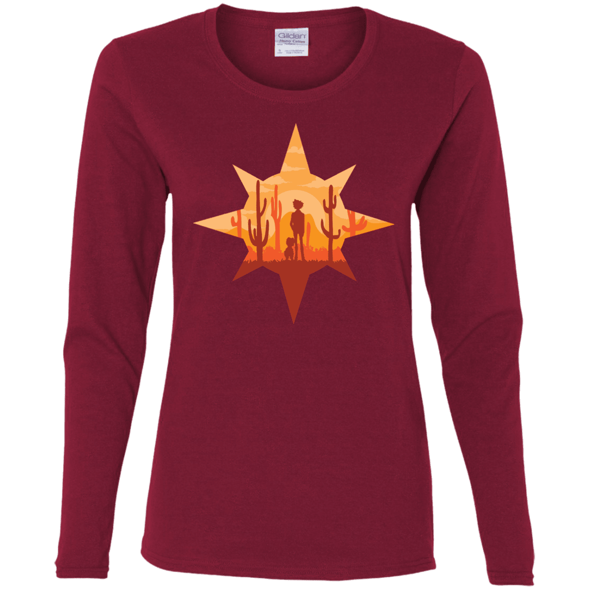 T-Shirts Cardinal / S Courage Women's Long Sleeve T-Shirt