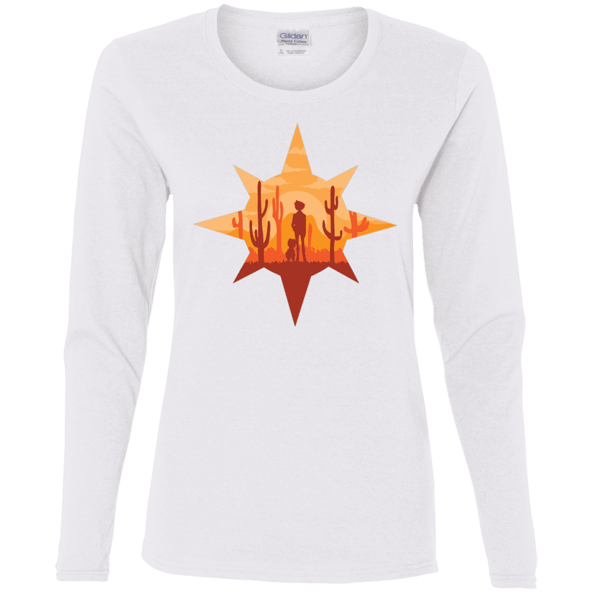 T-Shirts White / S Courage Women's Long Sleeve T-Shirt