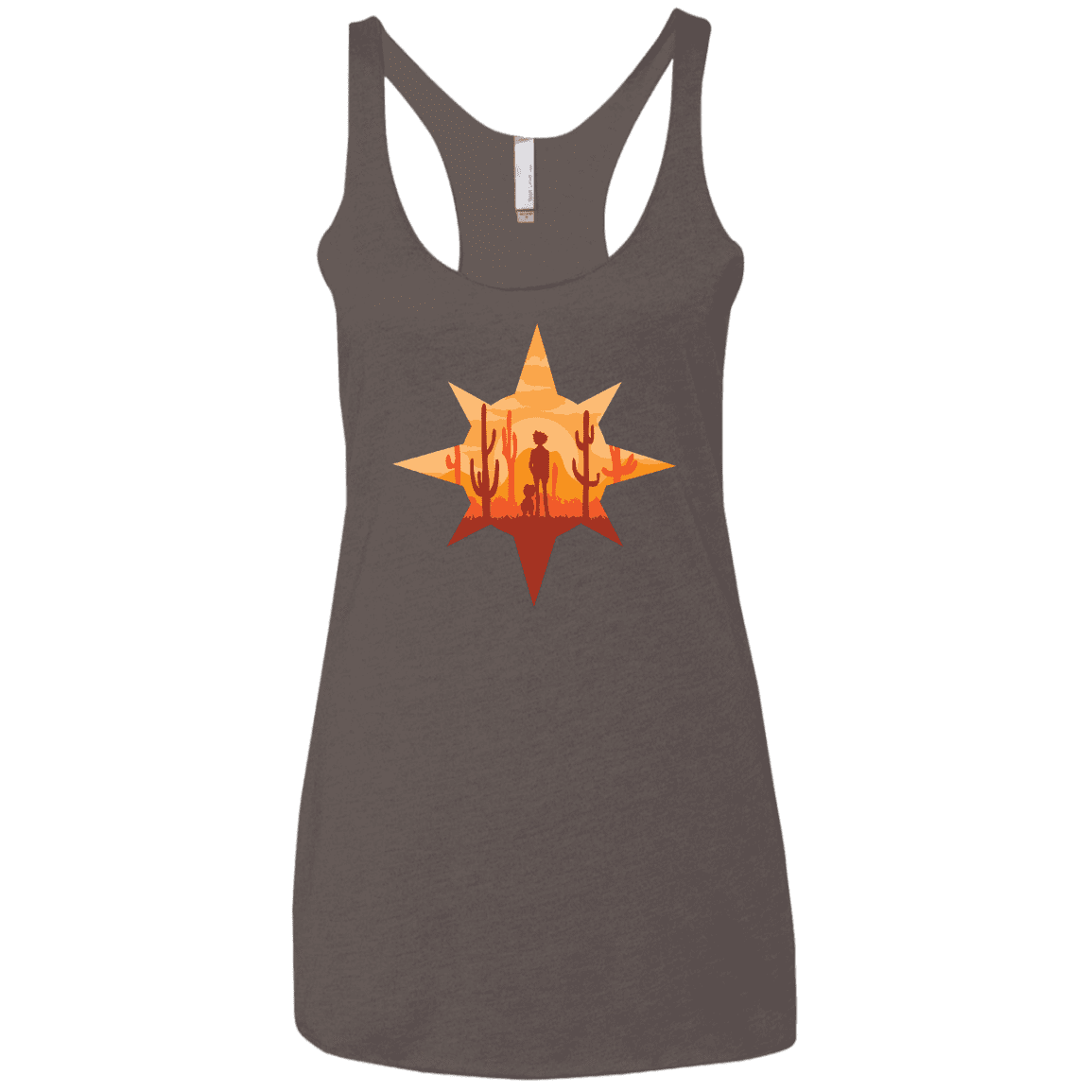 T-Shirts Macchiato / X-Small Courage Women's Triblend Racerback Tank
