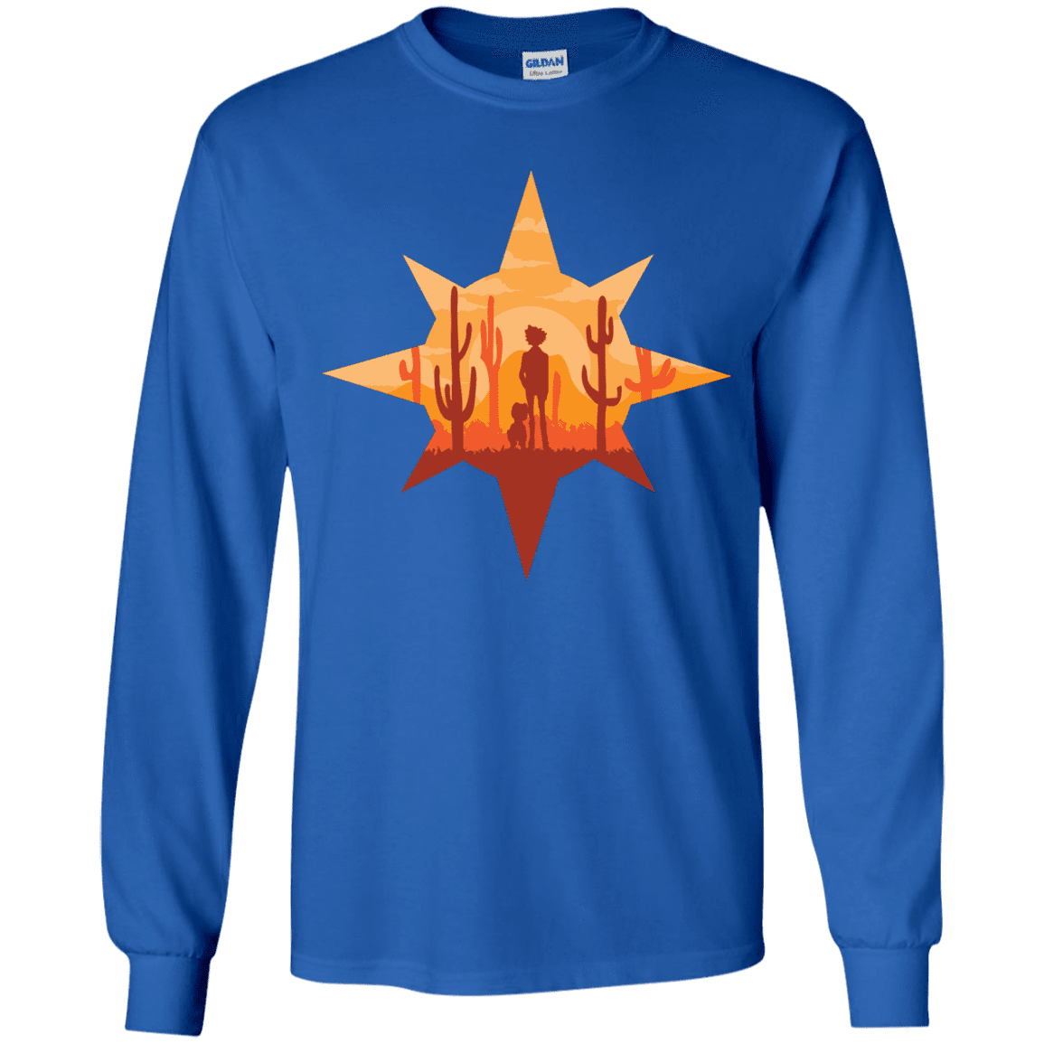 T-Shirts Royal / YS Courage Youth Long Sleeve T-Shirt