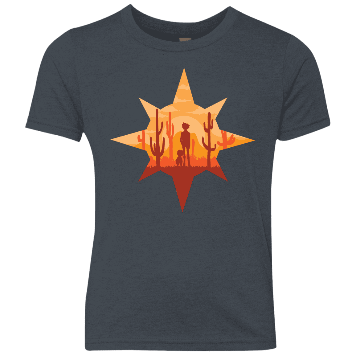 T-Shirts Vintage Navy / YXS Courage Youth Triblend T-Shirt