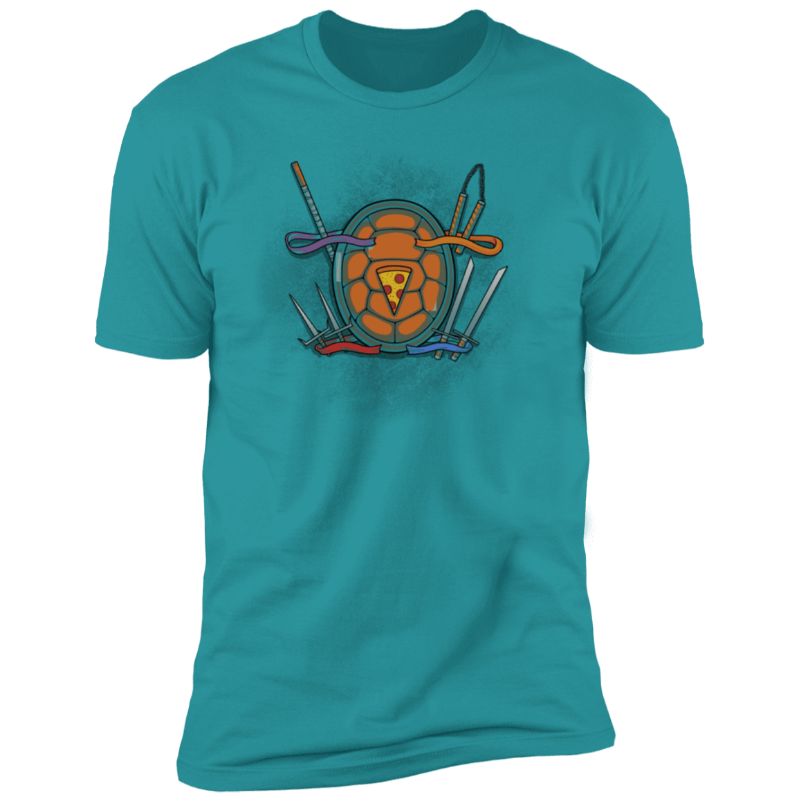 T-Shirts Tahiti Blue / S Cowabunga Men's Premium T-Shirt