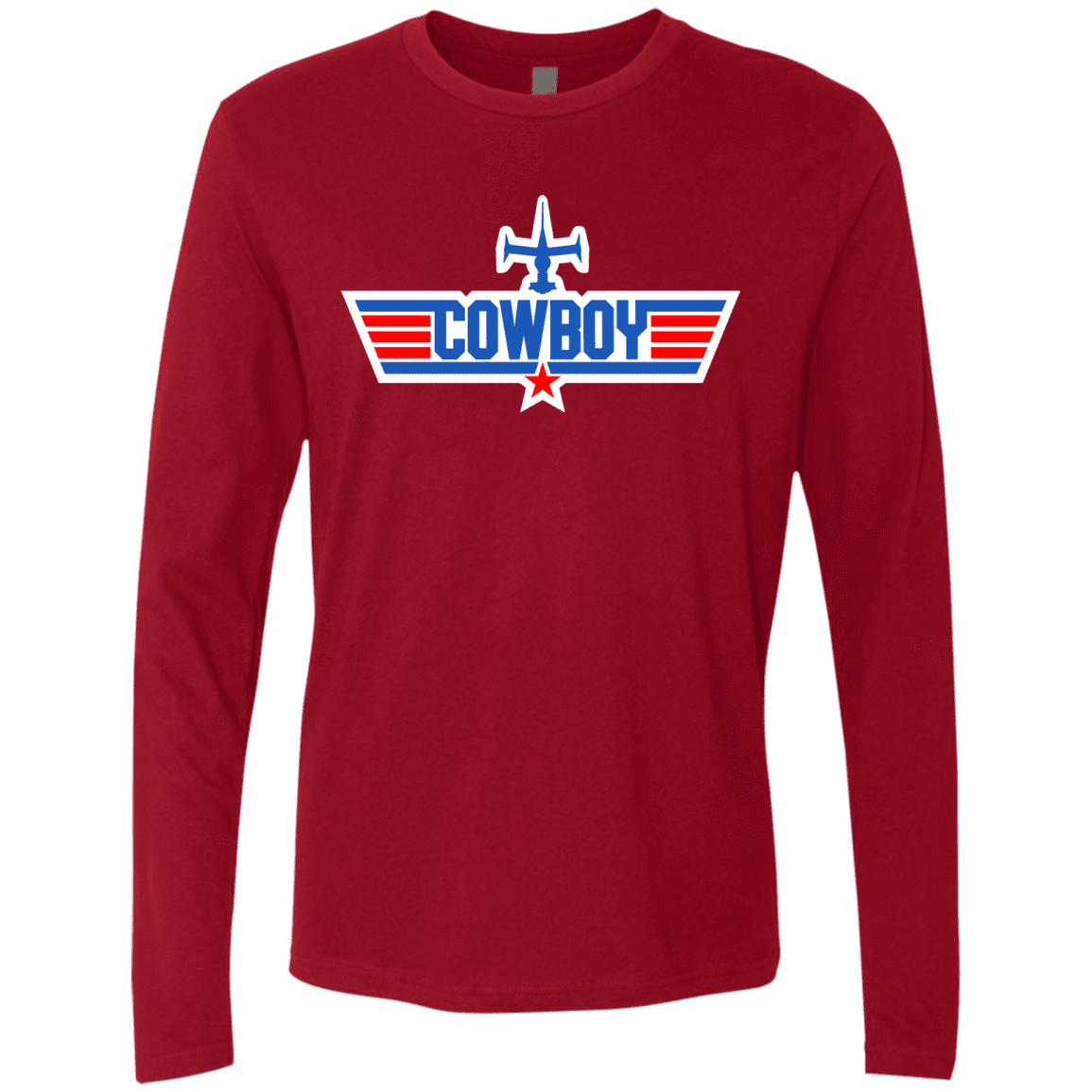 T-Shirts Cardinal / S Cowboy Bebop Men's Premium Long Sleeve