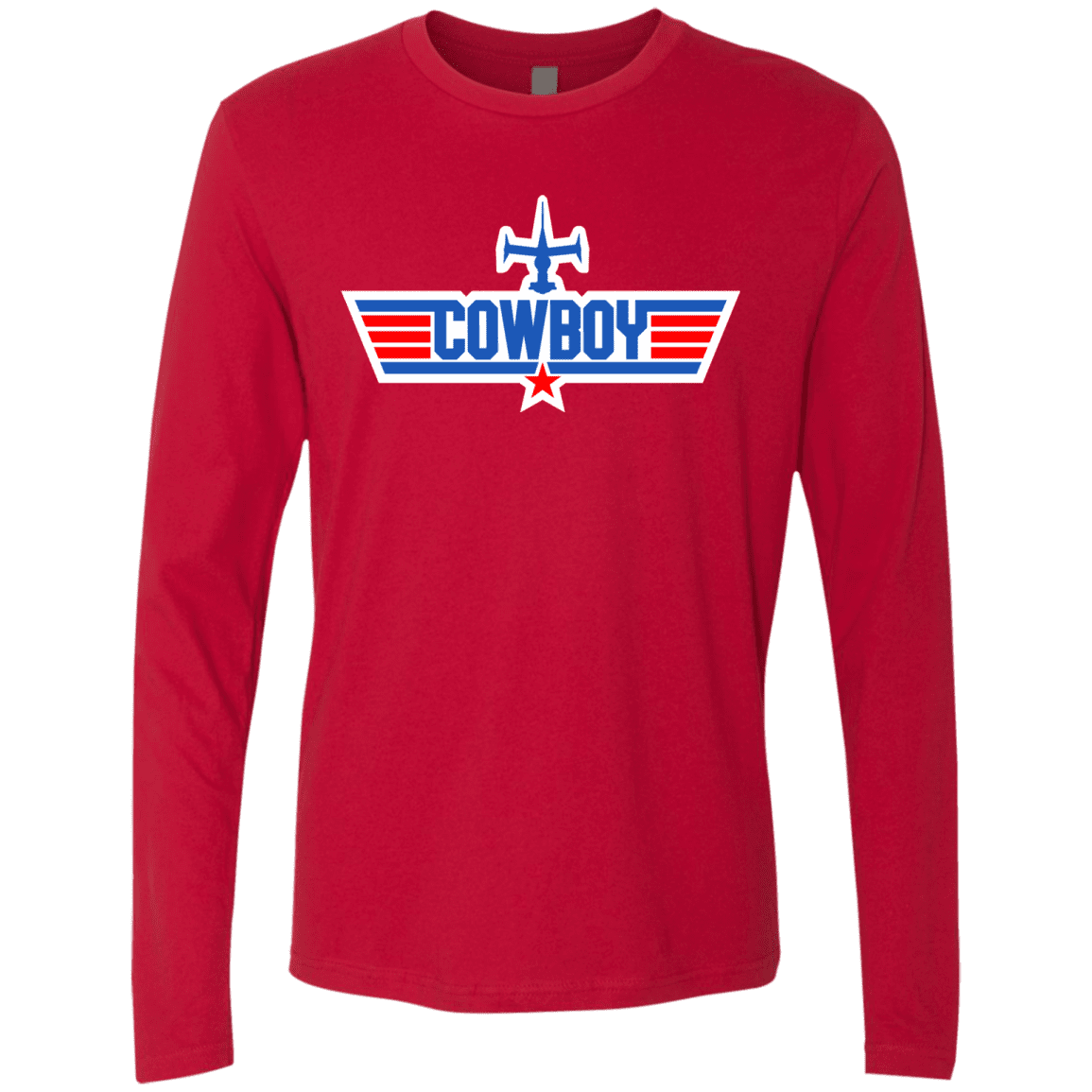 T-Shirts Red / S Cowboy Bebop Men's Premium Long Sleeve