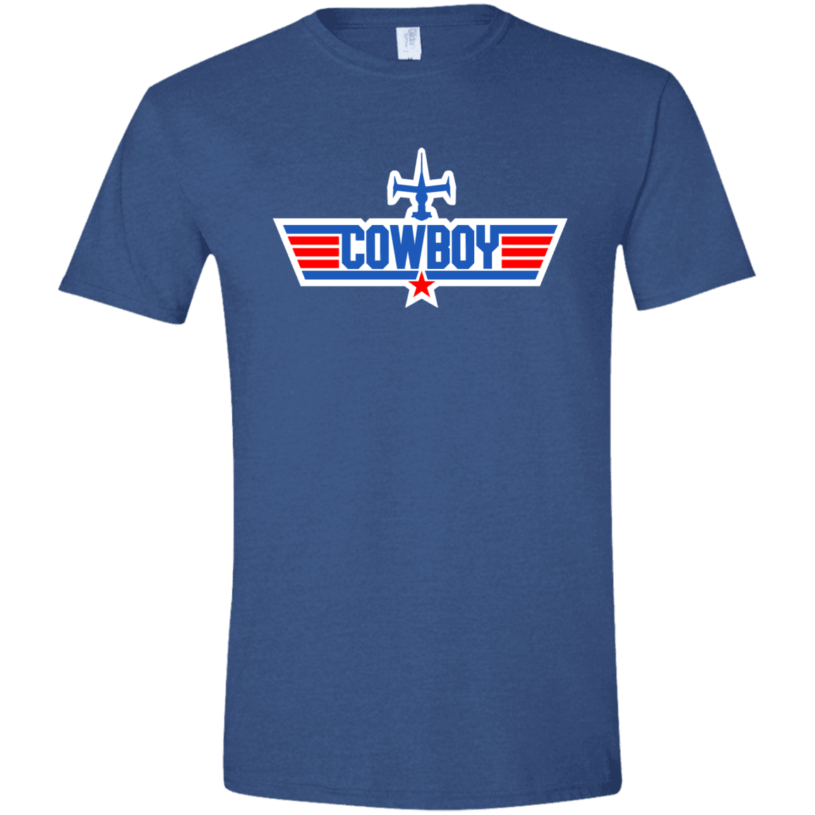 T-Shirts Heather Royal / X-Small Cowboy Bebop Men's Semi-Fitted Softstyle