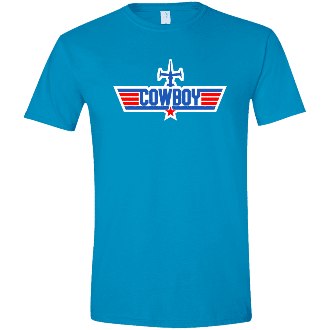 T-Shirts Sapphire / S Cowboy Bebop Men's Semi-Fitted Softstyle