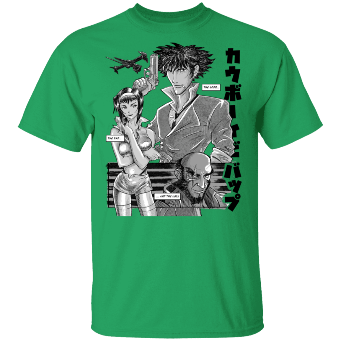 T-Shirts Irish Green / S Cowboy Bebop T-Shirt