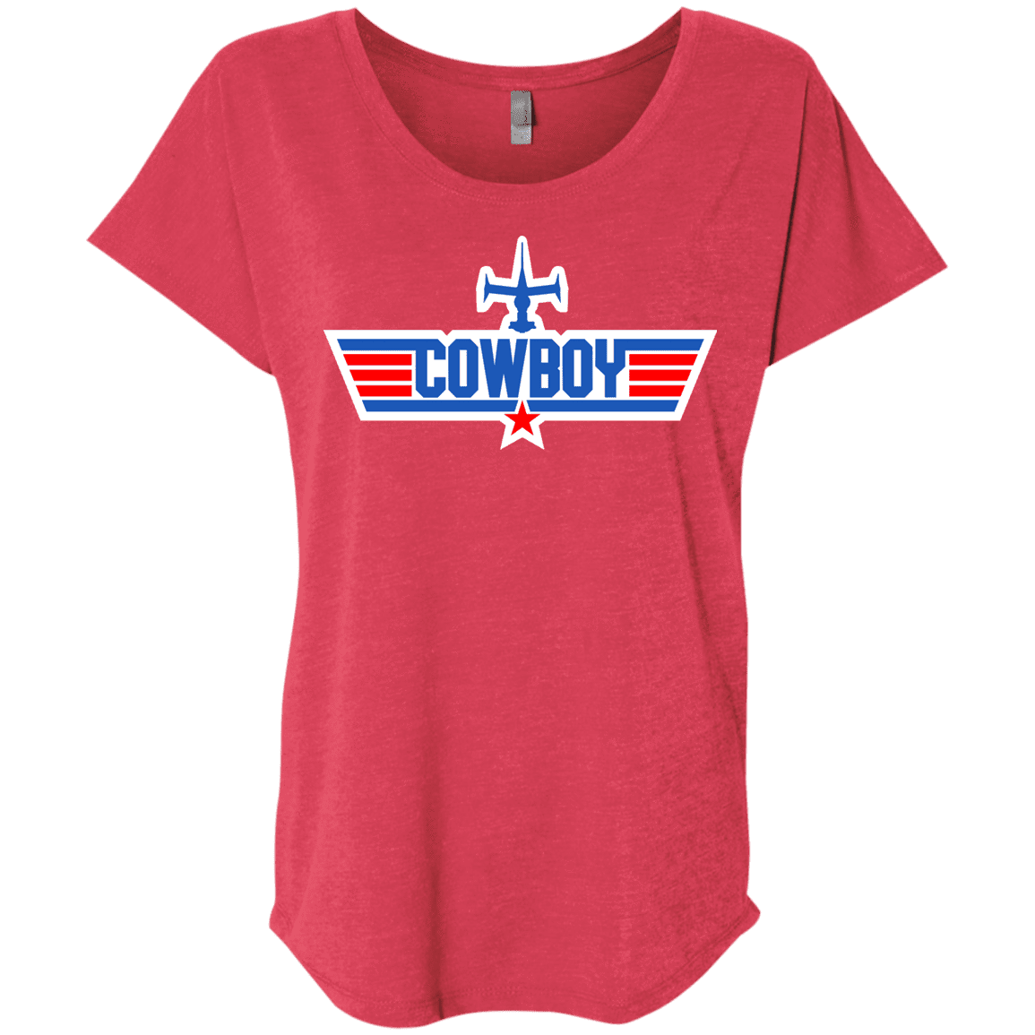 T-Shirts Vintage Red / X-Small Cowboy Bebop Triblend Dolman Sleeve