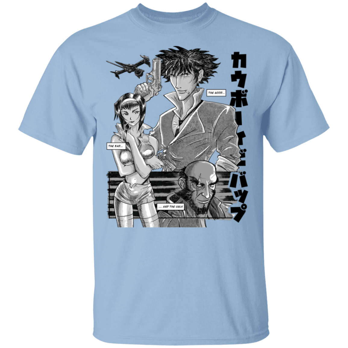 T-Shirts Light Blue / YXS Cowboy Bebop Youth T-Shirt