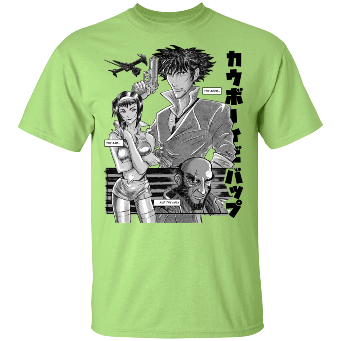 T-Shirts Mint Green / YXS Cowboy Bebop Youth T-Shirt