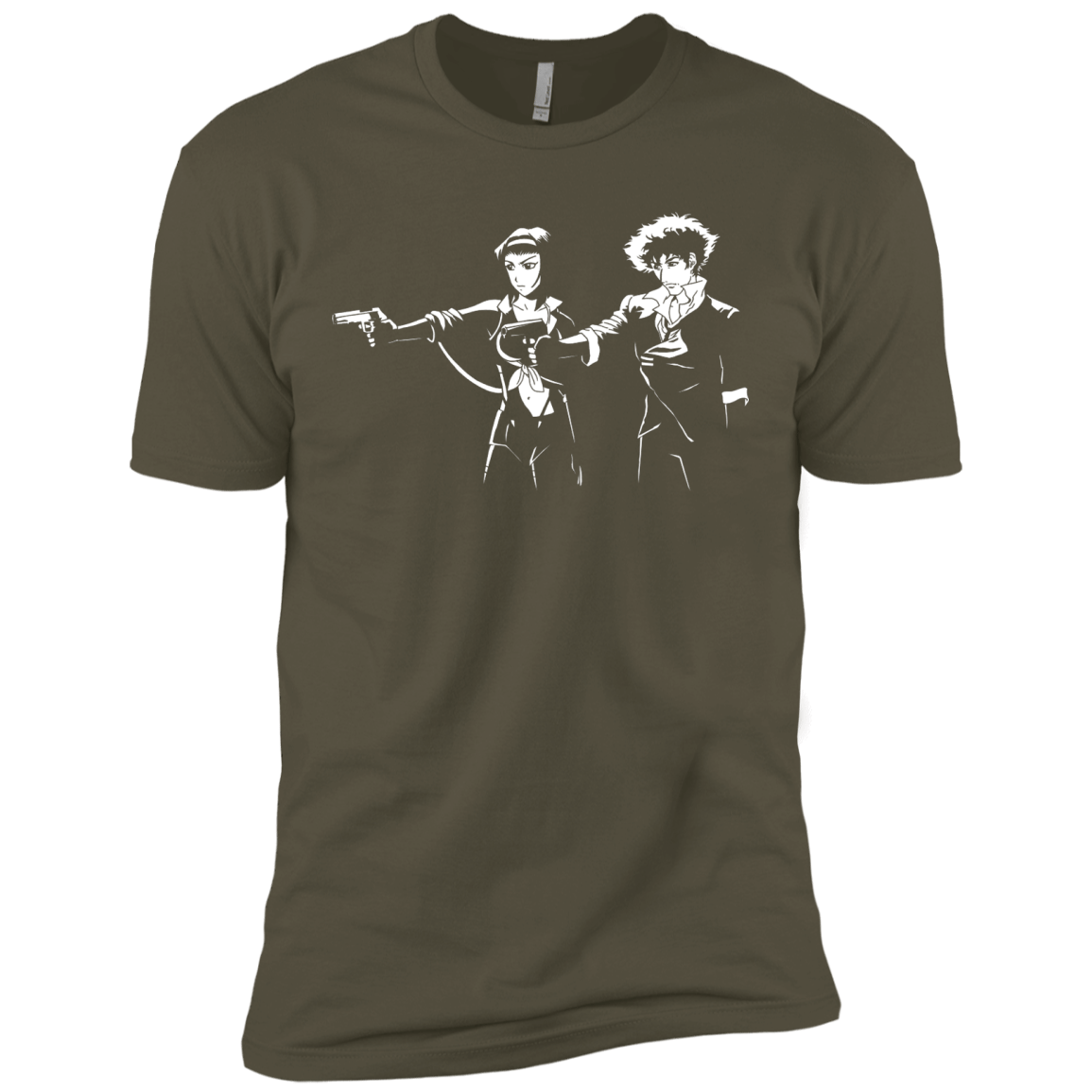 T-Shirts Military Green / X-Small Cowboy Fiction Men's Premium T-Shirt