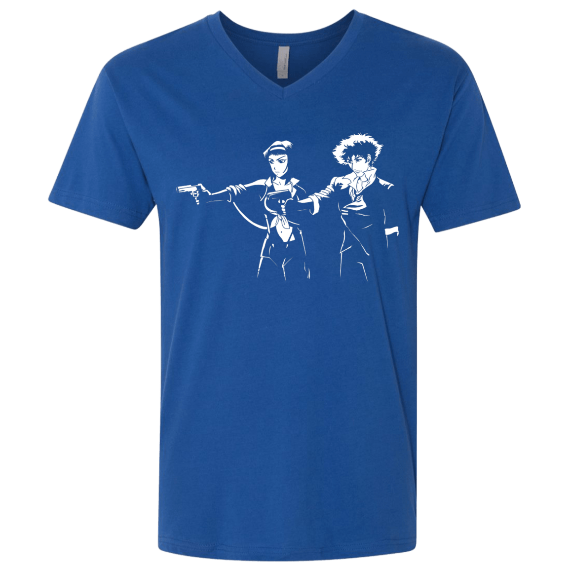 T-Shirts Royal / X-Small Cowboy Fiction Men's Premium V-Neck