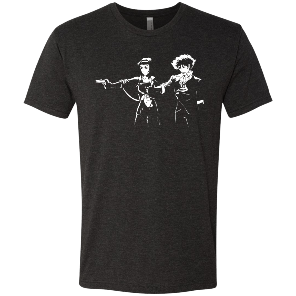 T-Shirts Vintage Black / S Cowboy Fiction Men's Triblend T-Shirt