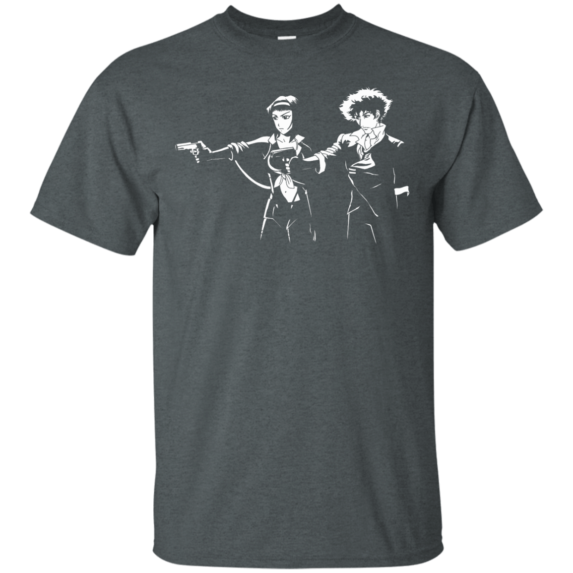 T-Shirts Dark Heather / S Cowboy Fiction T-Shirt