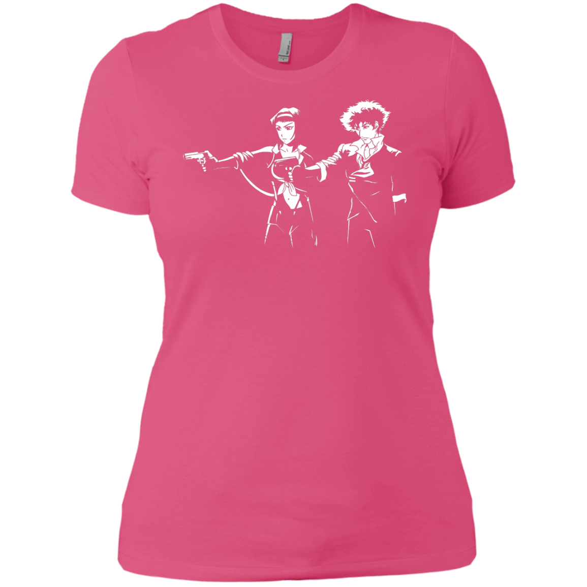 T-Shirts Hot Pink / X-Small Cowboy Fiction Women's Premium T-Shirt