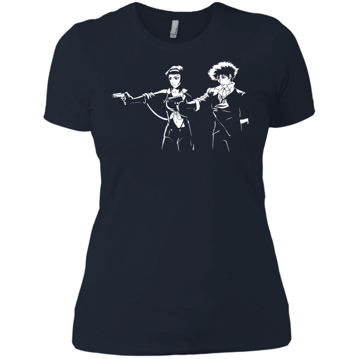 T-Shirts Midnight Navy / X-Small Cowboy Fiction Women's Premium T-Shirt