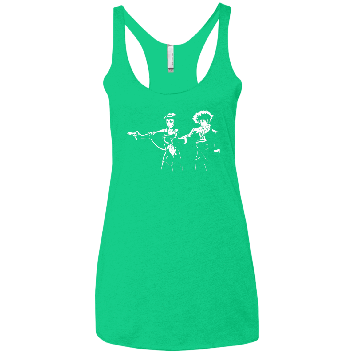T-Shirts Envy / X-Small Cowboy Fiction Women's Triblend Racerback Tank