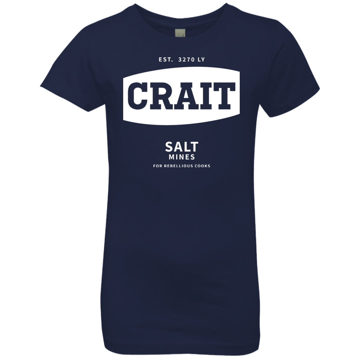 T-Shirts Midnight Navy / YXS Crait Saxa Salt Girls Premium T-Shirt