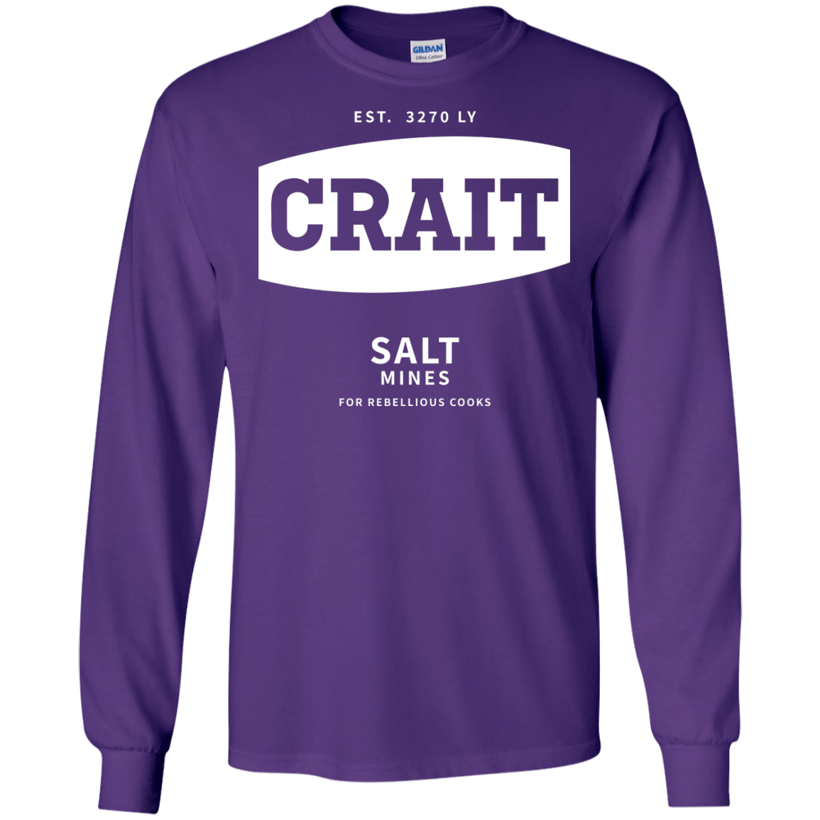 T-Shirts Purple / S Crait Saxa Salt Men's Long Sleeve T-Shirt