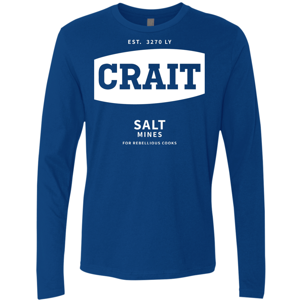 T-Shirts Royal / S Crait Saxa Salt Men's Premium Long Sleeve