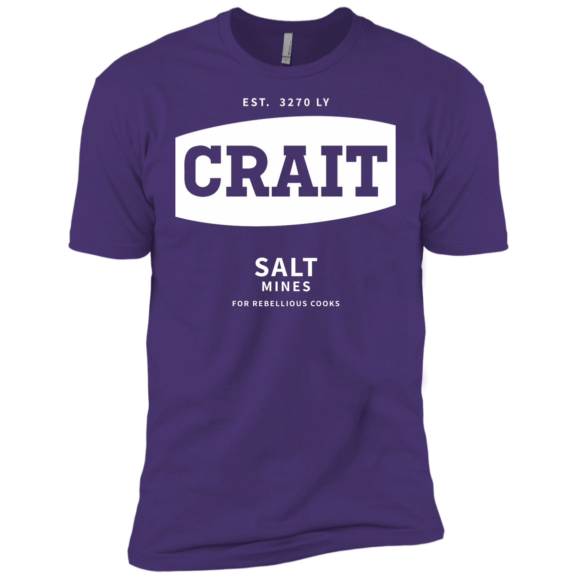 T-Shirts Purple Rush/ / X-Small Crait Saxa Salt Men's Premium T-Shirt