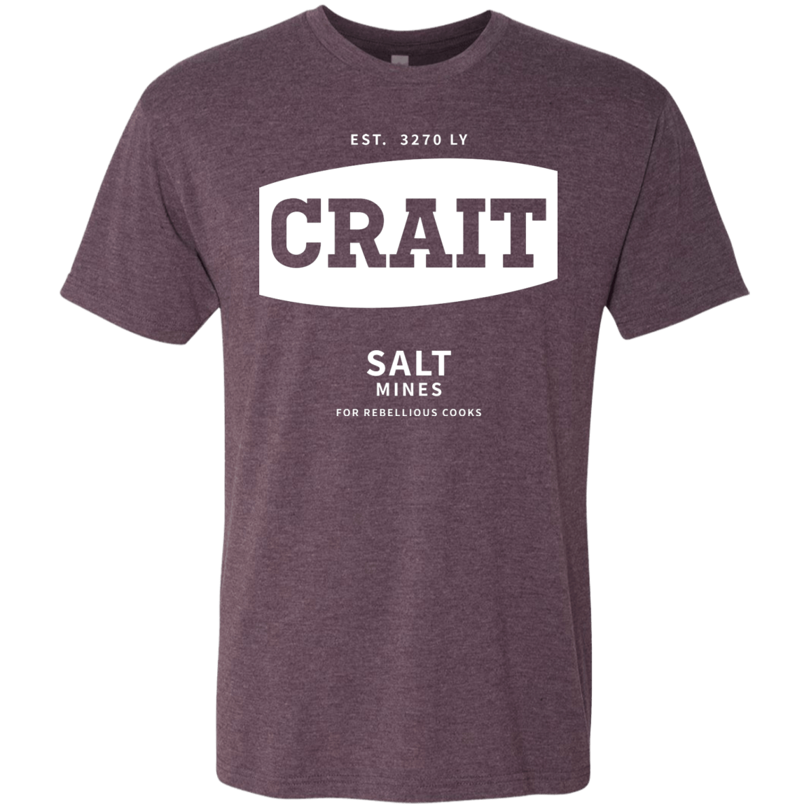 T-Shirts Vintage Purple / S Crait Saxa Salt Men's Triblend T-Shirt