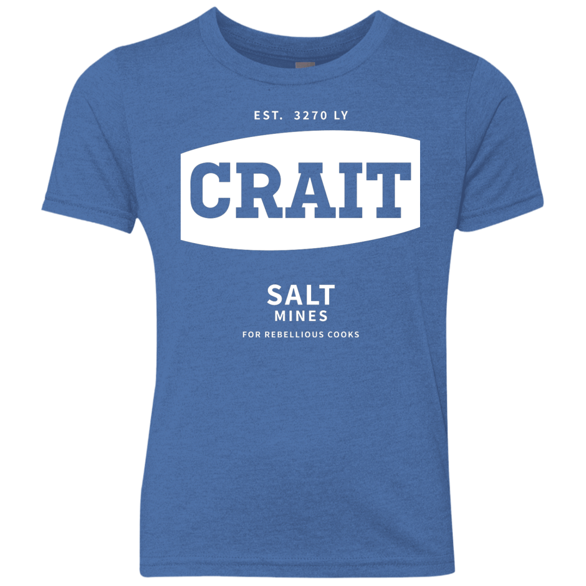 T-Shirts Vintage Royal / YXS Crait Saxa Salt Youth Triblend T-Shirt