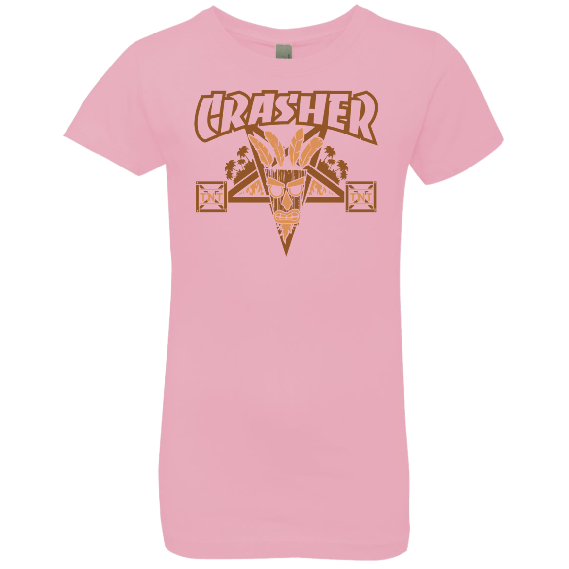 T-Shirts Light Pink / YXS CRASHER Girls Premium T-Shirt