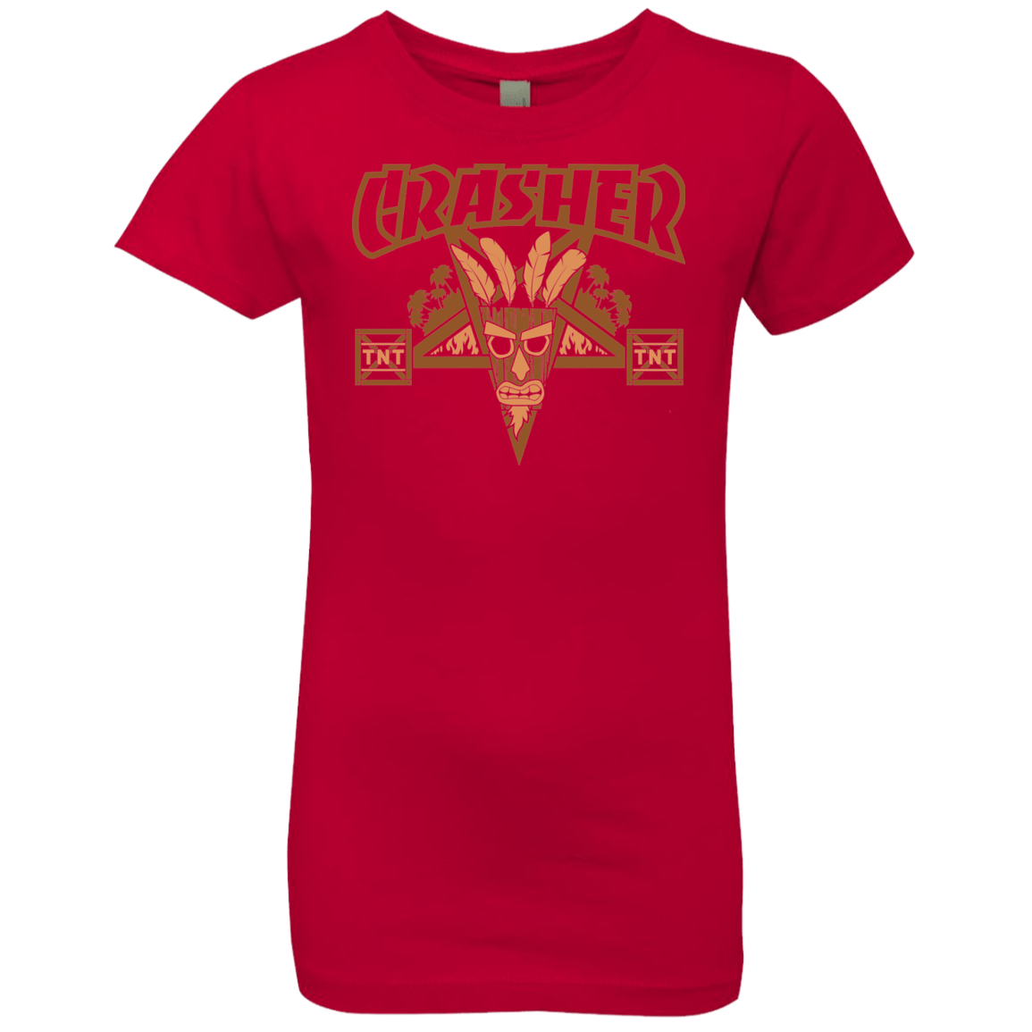 T-Shirts Red / YXS CRASHER Girls Premium T-Shirt