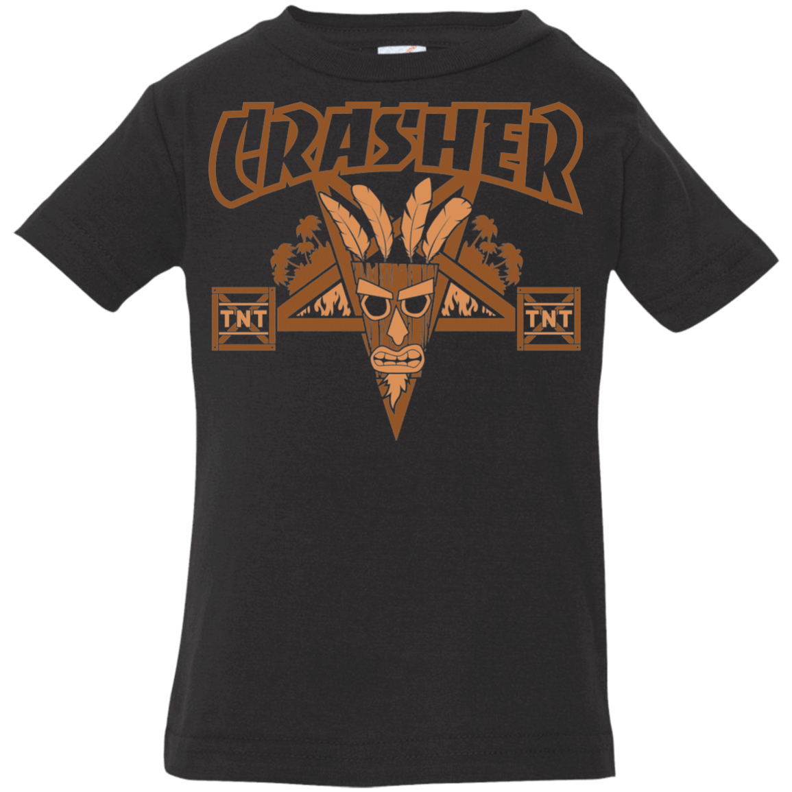 T-Shirts Black / 6 Months CRASHER Infant Premium T-Shirt