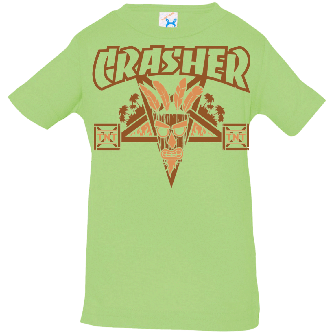 T-Shirts Key Lime / 6 Months CRASHER Infant Premium T-Shirt