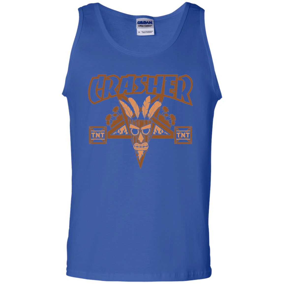 T-Shirts Royal / S CRASHER Men's Tank Top